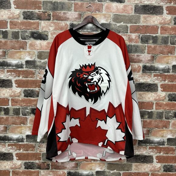 Manchester Monarchs Hockey Jersey Andrei Loktionov Game Worn Signed AHL Canada